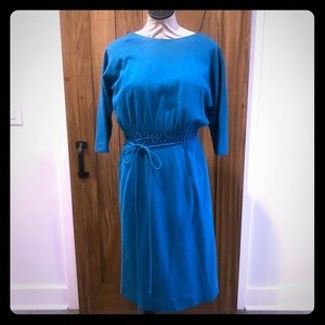 Vintage Dress with Rope Belt